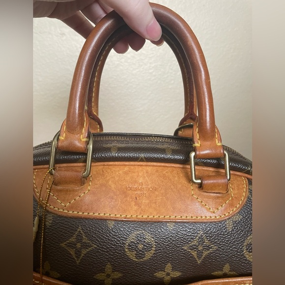 💎Louis Vuitton Trouville Hand Bag Brown Monogram - Picture 4 of 15